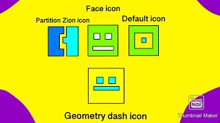 The Default Geometry Dash Icons Speeddraw 13