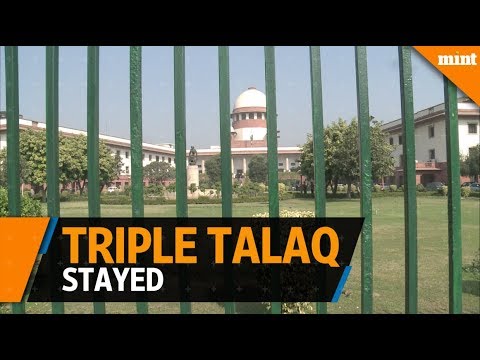 SC stays triple talaq SC stays triple talaq