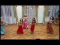 Video Восточные танцы, Донецк - Ферюза - детский беллиданс 30.12.12