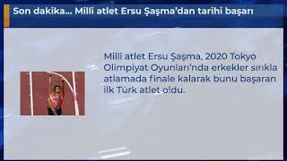 Son Dakika... Milli Atlet Ersu Şaşmadan Tarihi Başarı