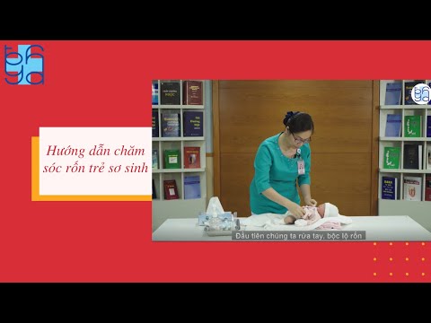 Hướng dẫn chăm sóc rốn trẻ sơ sinh | UMC | Bệnh viện Đại học Y Dược TPHCM