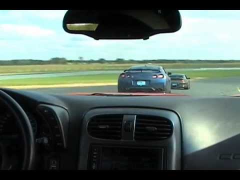 C6 Z06 vs 2012 GTR Nissan GTR vs Corvette Z06