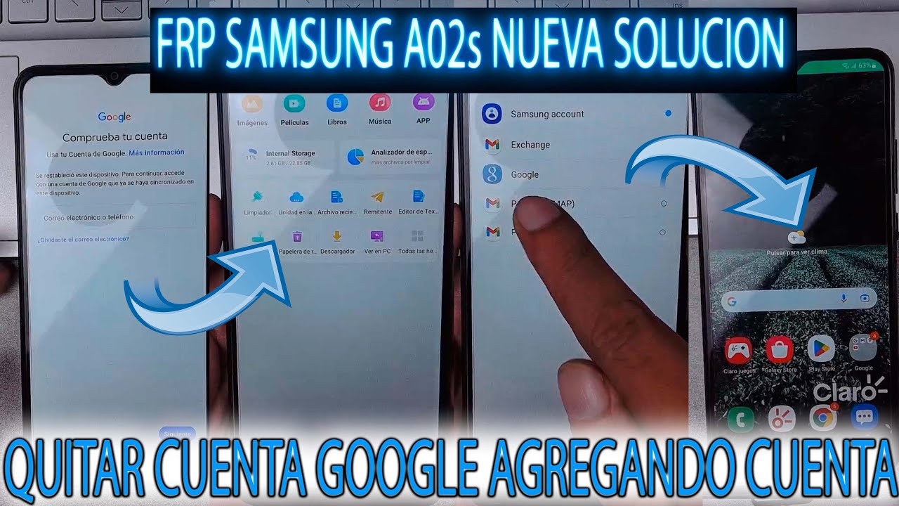 FRP SAMSUNG A02S REMOVE GOOGLE ACCOUNT NEW SECURITY FRP SAMSUNG A02S REMOVE GOOGLE ACCOUNT NEW SECURITY