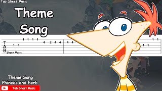 Phineas And Ferb - Theme Song Guitar Tutorial