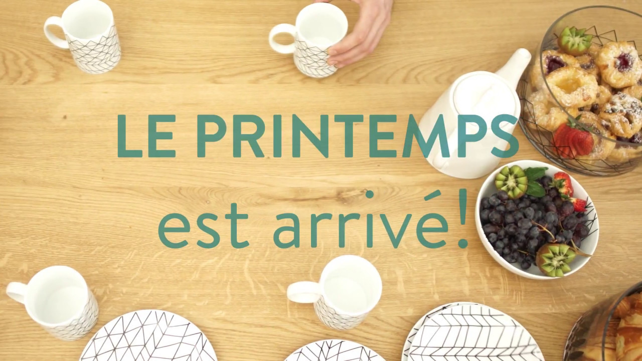 Le Printemps est arrivé! - Collection 2017