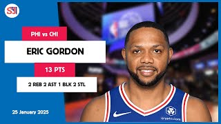 Eric Gordon 13 Pts Vs Chi 25 Jan 24-25 Phi Highlights