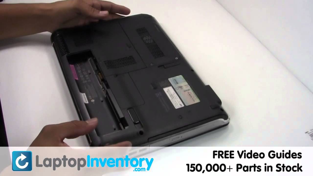 HP Pavilion DVD Replacement DV4 DV5 Laptop Notebook DVDRW CD Install Guide, Fix, Replace