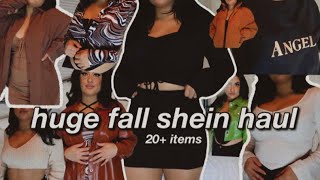 Huge Fall Shein Haul Trendy Affordable 20 Items