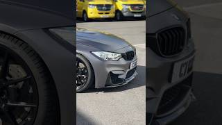 Bmw M4 - Full Wrap - 3M Satin Dark Grey - Car Wraps Uk -