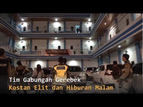 Gerebek Kamar Kost Elit dan Tempat Hiburan Malam di Palembang