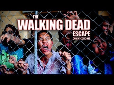 YH Versus ZOMBIES! The WALKING DEAD Escape at Comic-Con!