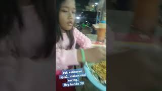 Malam Jajan Kaki Lima Smaa 1 Bkcil. Nyobain Nasi Kucing.
