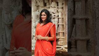 Mrunal Thakur In Saree Look