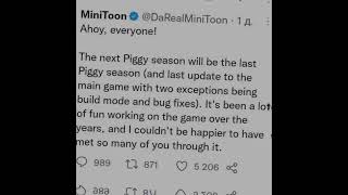 Goodbye, Piggy...thanks For Everything