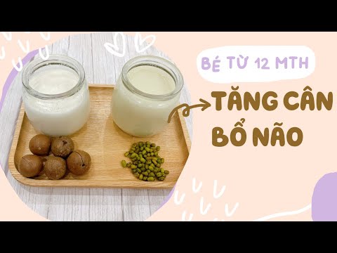 Cách làm sữa hạt macca cho bé