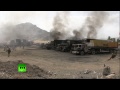 RAW: Triple Taliban suicide attack aftermath - 37 NATO fuel trucks burn