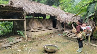 Single Mom Transforms Abandoned House In The Woods Into Her Dream Home - Dieu Linh