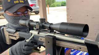 Howa 223 Bolt Action I Built. Range Test Oryx Chis Vortex Diamondback Tacticle Scope Ffp 6-24X