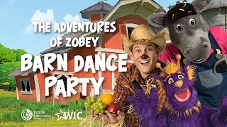 Barn Dance Party The Adventures Of Zobey Fun Indoor Kids Activities Healthy Texas Kids