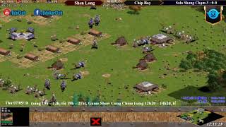 AoE Trung Việt | Nội Dung Solo Shang Trung Quốc vs Việt Nam Ngày 05-07-2018