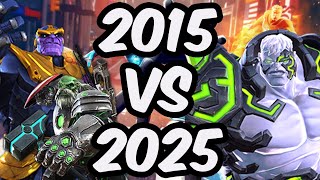 What It Is Like Playing Mcoc In 2025 Vs 2015 - Marvel Contest Of Champions
