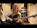 10 year old guitarist Zoe Thomson plays Canon, Rock version by Johann Pachelbel