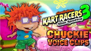 All Chuckie Finster Voice Clips Nickelodeon Kart Racers 3 Slime Speedway Voice Lines 2021