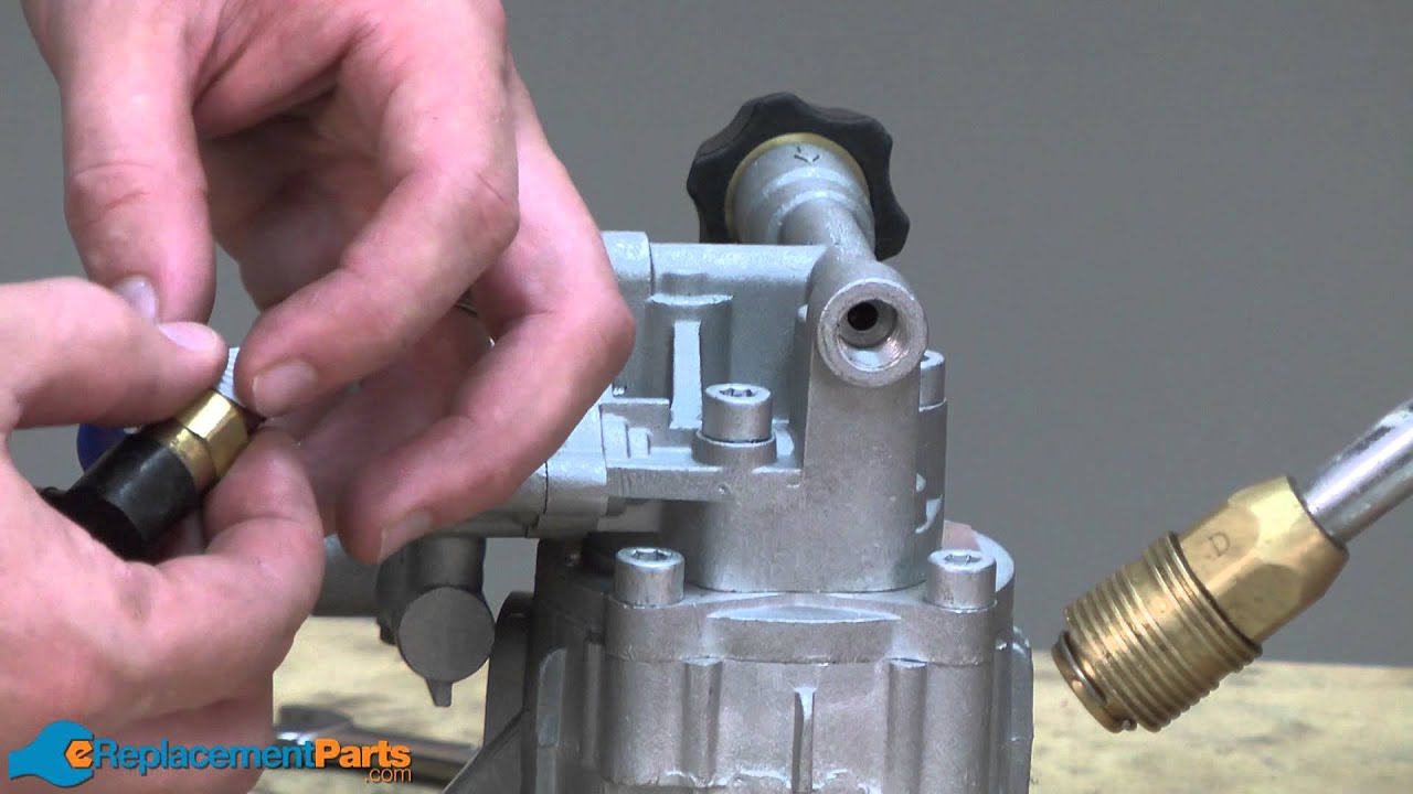 How to Replace the Pump on a Pressure Washer--A Quick Fix - YouTube
