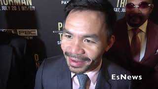 Manny Pacquiao How To Beat Thurman & Spence Fight EsNews Boxing