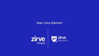 Bordro-Personel Modülü İşten Çıkış İşlemleri