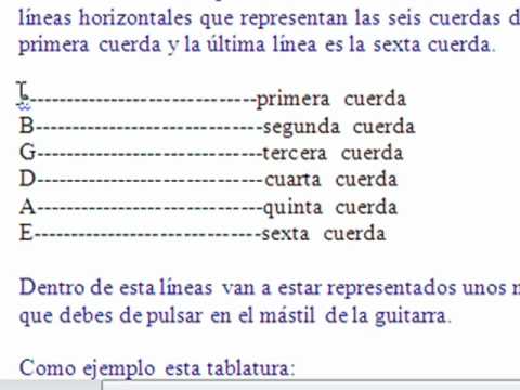 LEER PARTITURAS GUITARRA leer partituras guitarra: