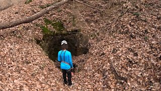 We Found A 150 Foot Deep Cave In The Forest