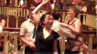 Susie Lee Dances With Ship Crew On Jref Cruise