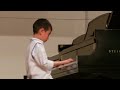 Gavotte by JS Bach by Eric Wang