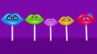 Lips Lollipoplollylollies Finger Family Plays With Surprise Eggsreuploaded