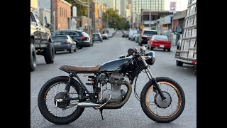 Honda Cb360 Custom - Cold Start