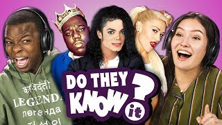 DO TEENS KNOW 90s MUSIC? #15 (REACT: Do They Know It?) DO TEENS KNOW 90s MUSIC? #15 (REACT: Do They Know It?)