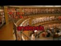 What does analepsis mean?