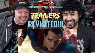 MAN OF STEEL - TRAILERS REVISITED!!! (How Accurately Portrayed Was The Movie?!)))