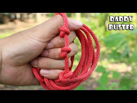 วิธีผูกเงื่อนบันไดปม นำไปใช้ในชีวิตประจำวัน (Knot)