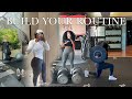 how I build a SUSTAINABLE fitness routine | fat loss & muscle growth and body recomp