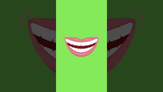 Talking Mouth With Green Screen, Chroma Key