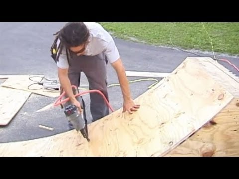 How to Build a Wooden Mtb Jump to dirt