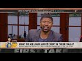 Steph did all he could in the Finals the Warriors lost to a better team - Jalen Rose | First Take