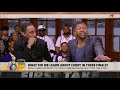 Steph did all he could in the Finals the Warriors lost to a better team - Jalen Rose | First Take