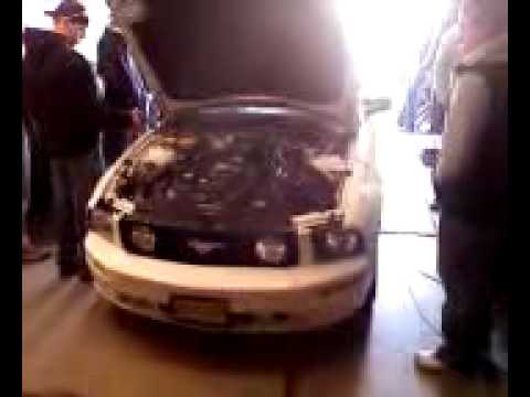 Blown S197 Mustang GT Whipple TwinScrew Supercharger Over 500 RWHP