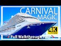 Carnival Magic | Full Walkthrough Ship Tour & Review | Ultra Views 4k | Carnival Cruise Lines
