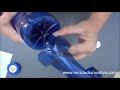 Cómo hacer una lámpara reciclando botellas de plástico - How to recycle plastic bottles