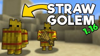 Straw Golem Reborn Mod Spotlight - Minecraft 1.16
