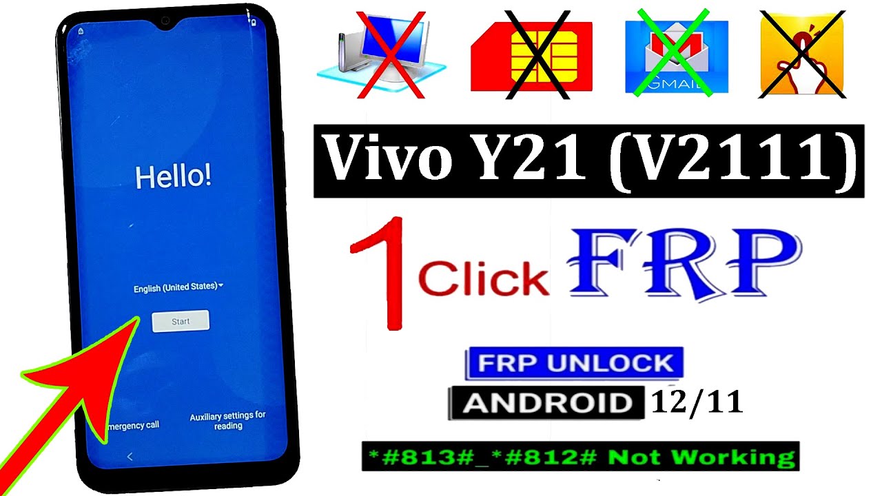 VIVO Y21 FRP BYPASS ANDROID 11/12|Vivo Y21 Google VIVO Y21 FRP BYPASS ANDROID 11/12|Vivo Y21 Google
